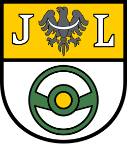 Herb miasta Jelcz-Laskowice
